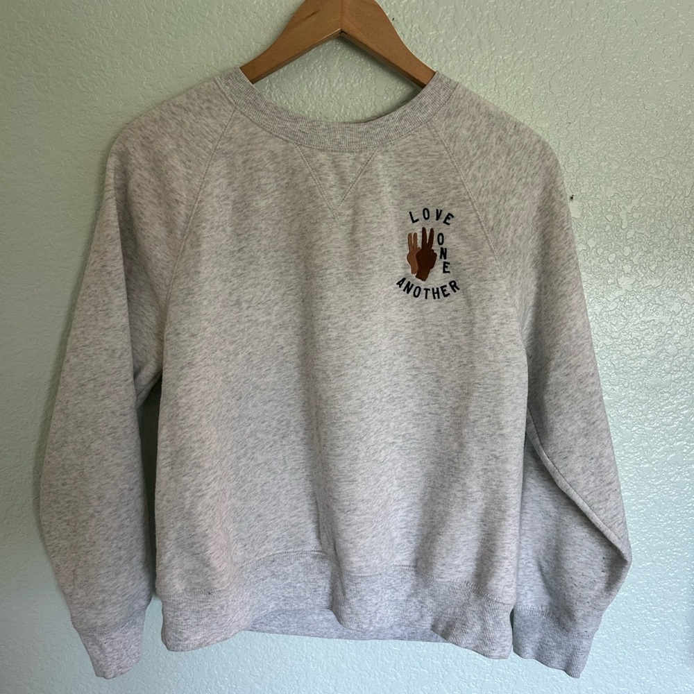 love one another sweatshirt
